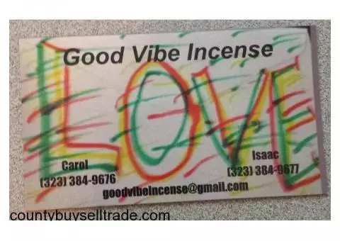 Good Vibe Incense