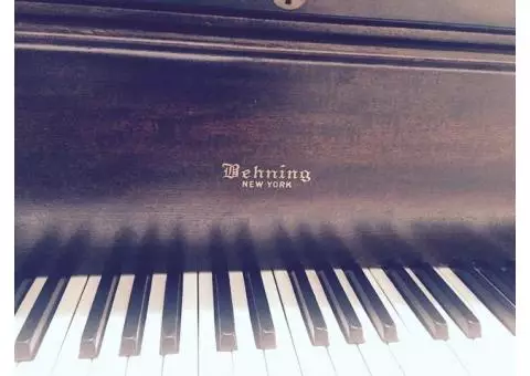 Baby Grand Piano - Behning & Sons of New York
